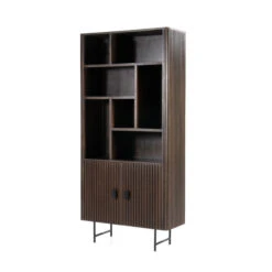 Houten Boekenkast Met Latjes -Zuiver Verkoop eleonora remi houten boekenkast met latjes 02