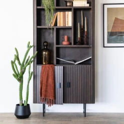 Houten Boekenkast Met Latjes -Zuiver Verkoop eleonora remi houten boekenkast met latjes 06