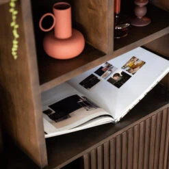 Houten Boekenkast Met Latjes -Zuiver Verkoop eleonora remi houten boekenkast met latjes 07