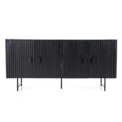 Zwart Dressoir Met Ronde Hoeken 9 Zwart Dressoir Met Ronde Hoeken -Zuiver Verkoop eleonora remi zwart dressoir met ronde hoeken 01