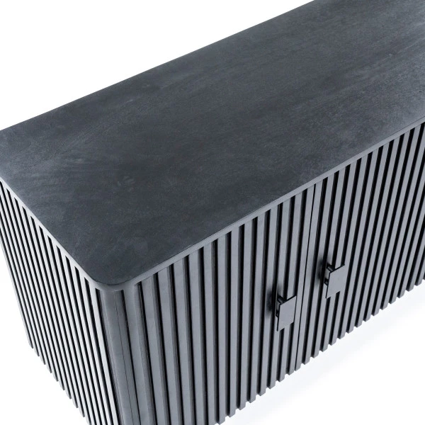 Zwart Dressoir Met Ronde Hoeken 7 Zwart Dressoir Met Ronde Hoeken - Afbeelding 5