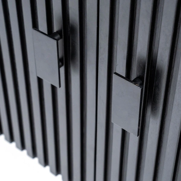 Zwart Dressoir Met Ronde Hoeken 8 Zwart Dressoir Met Ronde Hoeken - Afbeelding 6