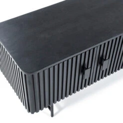 Zwart Tv-meubel Ronde Hoeken -Zuiver Verkoop eleonora remi zwart tv meubel ronde hoeken 05