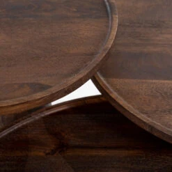 Ronde Salontafel Mangohout -Zuiver Verkoop eleonora ron ronde salontafel mangohout 03