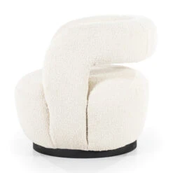 Draaibare Fauteuil Boucle -Zuiver Verkoop eleonora sharon draaibare fauteuil boucle 02