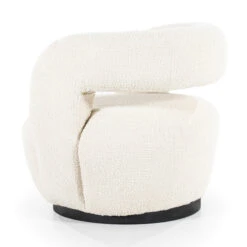 Draaibare Fauteuil Boucle -Zuiver Verkoop eleonora sharon draaibare fauteuil boucle 03