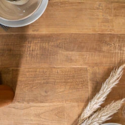 Eettafel Teak Met Afgeronde Hoeken -Zuiver Verkoop eleonora tabassum moderne eettafel gerecycled teak 06 3