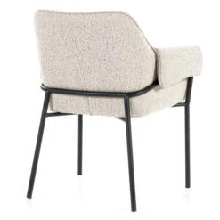 Design Eetkamerstoel Boucle Stof -Zuiver Verkoop eleonora tony design eetkamerstoel boucle stof 02