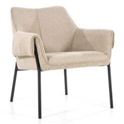 Design Fauteuil Boucle Stof
