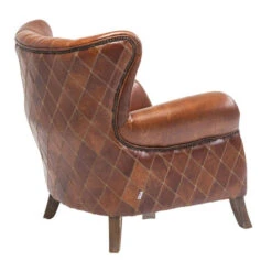 Fauteuil Bruin Leer Country Side -Zuiver Verkoop fauteuil bruin leer country side 3 800x800 1