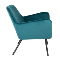 Fluwelen Retro Fauteuil -Zuiver Verkoop fluwelen retro fauteuil bon lumz home 04