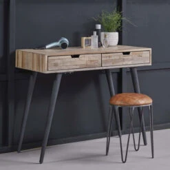 Bureau Van Teakhout Met Lades