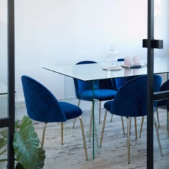 Glazen Eettafel -Zuiver Verkoop glazen eetkamertafel laforma burano 180 05