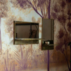 Gouden Spiegel Met Plankje -Zuiver Verkoop gouden spiegel met plankje feyza lumz home 01