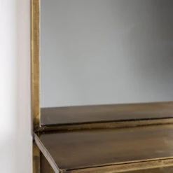 Gouden Spiegel Met Plankje -Zuiver Verkoop gouden spiegel met plankje feyza lumz home 03