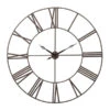 Grote Wandklok Metaal Factory 120