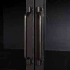 Vitrinekast Staal En Hout -Zuiver Verkoop halfhoge vitrinekast damian lumz home 05