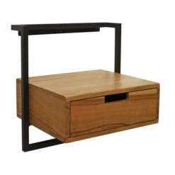 Hangend Nachtkastje Industrieel Acacia -Zuiver Verkoop hangend nachtkastje industrieel acacia air solid giani 04