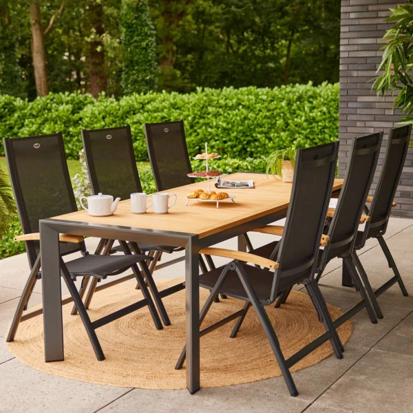 Uitschuifbare Tuintafel 4 Uitschuifbare Tuintafel - Afbeelding 2