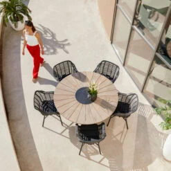 Wicker Tuintstoel Armleunigen -Zuiver Verkoop hartman cecilia wicker tuintstoel zwart 01 1