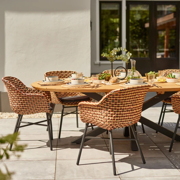 Trendy Tuinstoel Wicker 6 Trendy Tuinstoel Wicker - Afbeelding 4