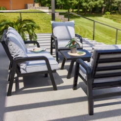 Kunststof Loungeset Met 2-zits Bank -Zuiver Verkoop hartman ibiza kunststof loungeset 2 zits bank 03