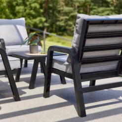 Kunststof Loungeset Met 2-zits Bank -Zuiver Verkoop hartman ibiza kunststof loungeset 2 zits bank 04