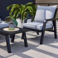 Kunststof Loungeset Met 2-zits Bank -Zuiver Verkoop hartman ibiza kunststof loungeset 2 zits bank 06