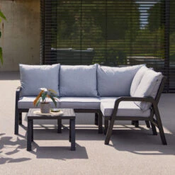 Kunststof Loungeset Hoekbank