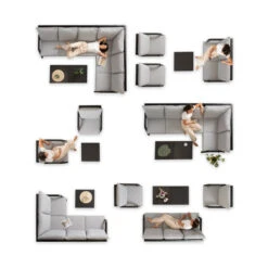 Kunststof Loungeset Hoekbank -Zuiver Verkoop hartman ibiza kunststof loungeset hoekbank s 02 1