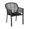 Wicker Tuinstoel Met Armleuningen