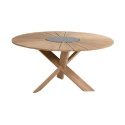 Grote Ronde Tuintafel Teak -Zuiver Verkoop hartman provence grote ronde tuintafel teak 01