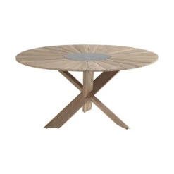 Tuinset Rond 5 Personen -Zuiver Verkoop hartman provence grote ronde tuintafel teak grijs 01 1