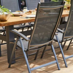 Verstelbare Tuinstoel -Zuiver Verkoop hartman salvatore verstelbare tuinstoel alu grijs 04 1