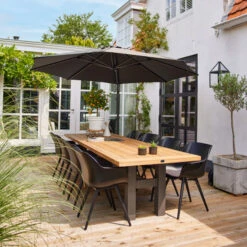 Zweefparasol Rond -Zuiver Verkoop hartman shadowflex zweefparasol vierkant 350 cm antraciet 02 1