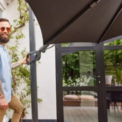 Zweefparasol Rond -Zuiver Verkoop hartman shadowflex zweefparasol vierkant 350 cm antraciet 03 1