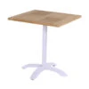 Inklapbare Balkontafel Teak -Zuiver Verkoop hartman sophie teak inklapbare balkontafel teak wit vierkant 02 1