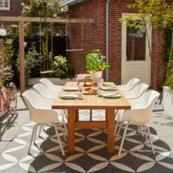 Robuuste Tuintafel Teakhout -Zuiver Verkoop hartman sophie yasmani robuuste tuintafel teakhout 180 cm 03 1