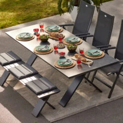 Design Tuintafel Aluminium
