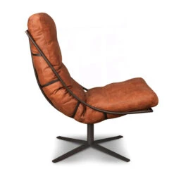 Lederen Fauteuil Industrieel Samenstellen -Zuiver Verkoop het anker meubelen brutus lederen fauteuil industrieel 2 1