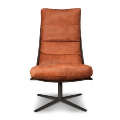 Lederen Fauteuil Industrieel Samenstellen -Zuiver Verkoop het anker meubelen brutus lederen fauteuil industrieel 3 1