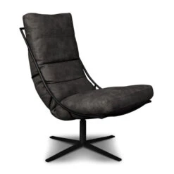 Lederen Fauteuil Industrieel Samenstellen -Zuiver Verkoop het anker meubelen brutus lederen fauteuil industrieel 7 1