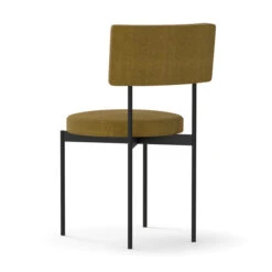 Gestoffeerde Eetkamer Stoel -Zuiver Verkoop hkliving dining chair gestoffeerde eetkamerstoel 03
