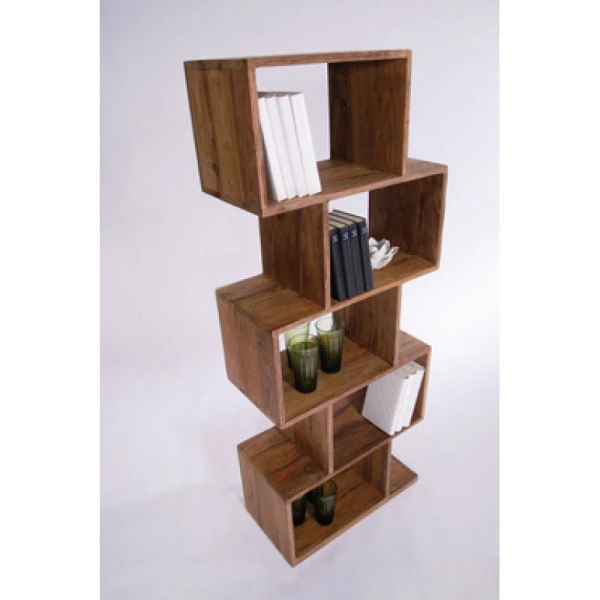 Sheeshamhout Wandkast Zig Zag 9 Sheeshamhout Wandkast Zig Zag - Afbeelding 7