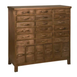 Metalen Apothekerskast 5 Metalen Apothekerskast -Zuiver Verkoop houten apothekerskast lumz home cha am 01