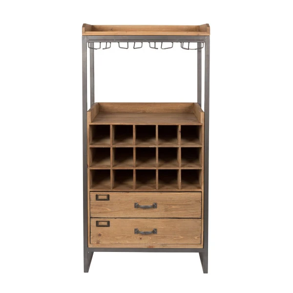 Houten Wijnkast 3 Houten Wijnkast