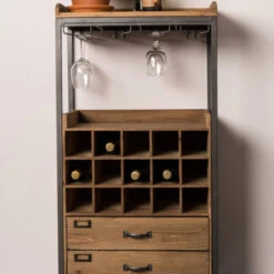 Houten Wijnkast 13 Houten Wijnkast -Zuiver Verkoop houten wijnkast edgar lumz home 08