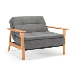 Fauteuil Met Eiken Armleuningen -Zuiver Verkoop innovation living dublexo frej fauteuil met eiken armleuningen 04 7