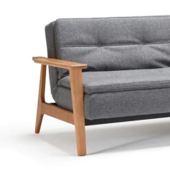 Slaapbank Met Eiken Armleuningen 8 Slaapbank Met Eiken Armleuningen -Zuiver Verkoop innovation living dublexo frej slaapbank met eiken armleuning 09 7