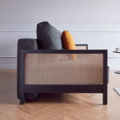 Slaapbank Met Webbing Arm -Zuiver Verkoop innovation living narvi slaapbank met webbing armleuning 03 2 2